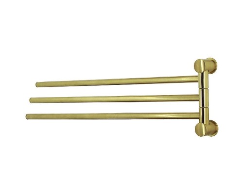 Полотенцедержатель WasserKRAFT K-1033BRUSHED GOLD поворотный цвет Золото матовое