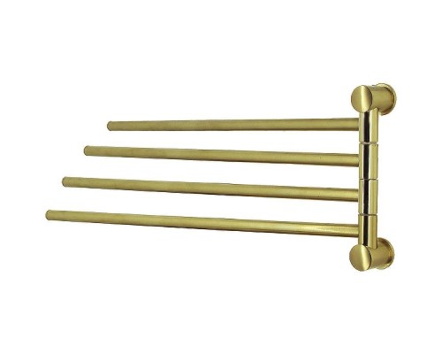 Полотенцедержатель WasserKRAFT K-1034BRUSHED GOLD поворотный цвет Золото матовое