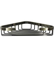 Полка корзина WasserKRAFT K-733LIGHT BRONZE угловая цвет Светлая бронза