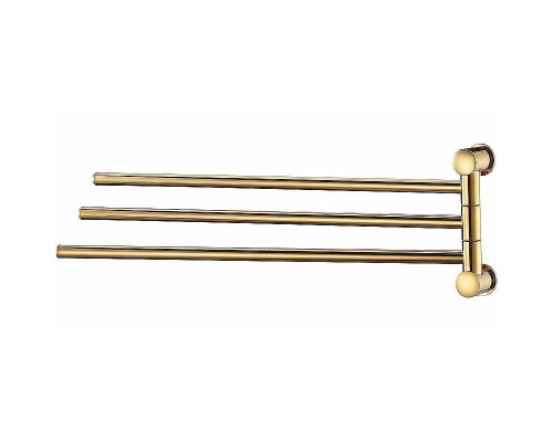 Полотенцедержатель WasserKRAFT K-1034PG поворотный цвет Золото глянцевое