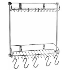 Полка корзина WasserKRAFT K-1422 цвет Хром