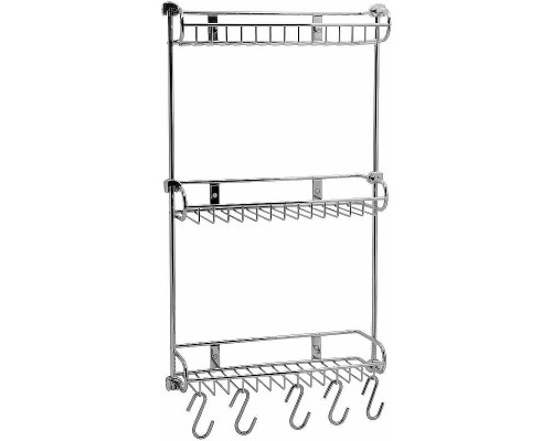 Полка корзина WasserKRAFT K-1433 цвет Хром