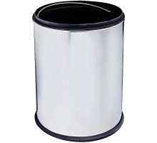 Ведро для мусора WasserKRAFT K-625 цвет Хром