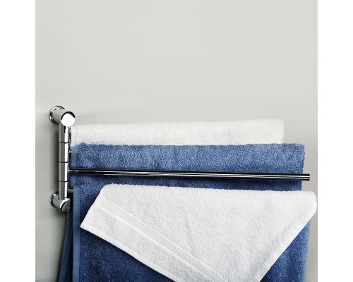 Полотенцедержатель WasserKRAFT K-1034 поворотный цвет Хром