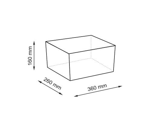 Корзина для белья WasserKRAFT Abens WB-220-M цвет Темно-коричневый