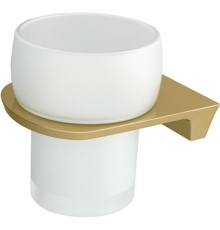 Стакан для зубных щеток WasserKRAFT Aisch K-5928 цвет Золото матовое
