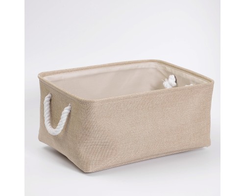 Корзина для белья WasserKRAFT Aisch WB-550-M цвет Бежевый