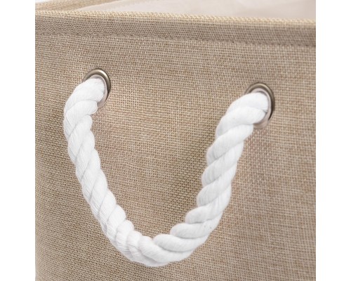 Корзина для белья WasserKRAFT Aisch WB-550-M цвет Бежевый