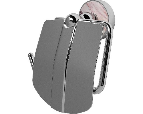 Держатель туалетной бумаги WasserKRAFT Aland K-8525 с крышкой цвет Хром