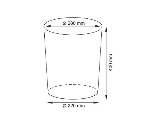 Корзина для белья WasserKRAFT Aller WB-106-S с крышкой цвет Белый