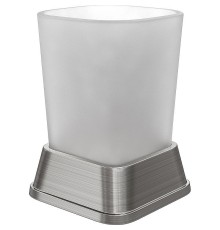 Стакан для зубных щеток WasserKRAFT Amper K-5428N цвет Никель