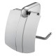 Держатель туалетной бумаги WasserKRAFT Berkel K-6825 с крышкой цвет Хром