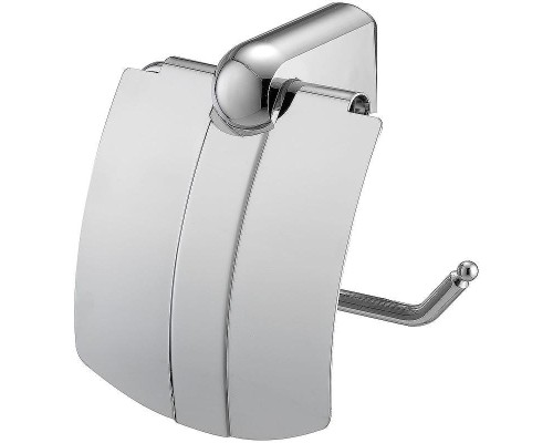 Держатель туалетной бумаги WasserKRAFT Berkel K-6825 с крышкой цвет Хром