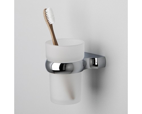 Стакан для зубных щеток WasserKRAFT Berkel K-6828 цвет Хром