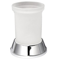 Стакан для зубных щеток WasserKRAFT Donau K-2428 цвет Хром