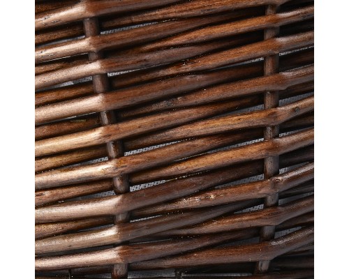 Корзина для белья WasserKRAFT Donau WB-530-M цвет Темно-коричневый