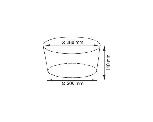 Корзина для белья WasserKRAFT Donau WB-530-M цвет Темно-коричневый