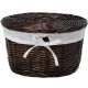 Корзина для белья WasserKRAFT Donau WB-530-M цвет Темно-коричневый