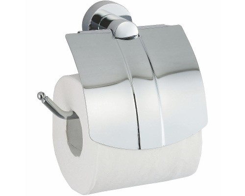 Держатель туалетной бумаги WasserKRAFT Donau K-9425 с крышкой цвет Хром