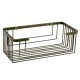 Полка корзина WasserKRAFT Exter K-744 цвет Светлая бронза