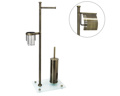 Напольная стойка WasserKRAFT Exter K-1234 цвет Светлая бронза