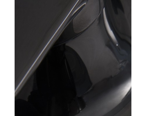 Полотенцедержатель WasserKRAFT Glan K-5140 двойной цвет Черный глянец