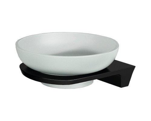 Мыльница WasserKRAFT Glan K-5129 цвет Черный глянец