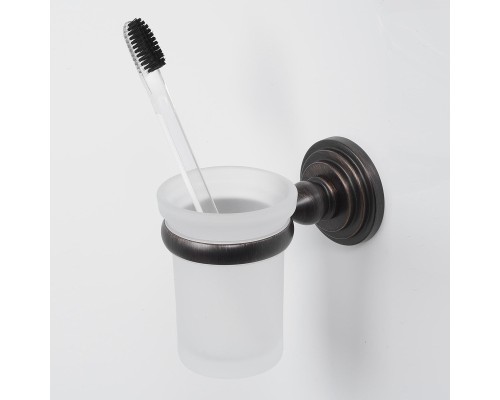 Стакан для зубных щеток WasserKRAFT Isar K-7328 цвет Темная бронза