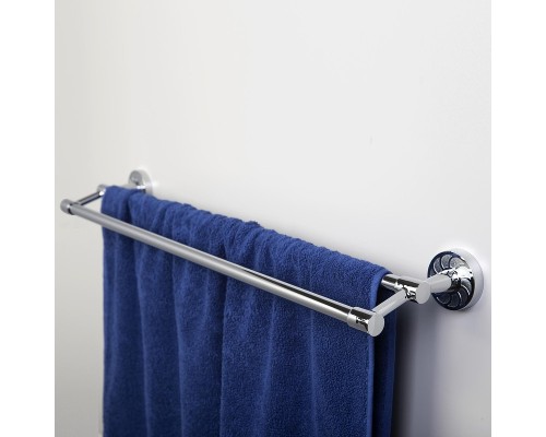 Полотенцедержатель WasserKRAFT Isen K-4040 двойной цвет Хром