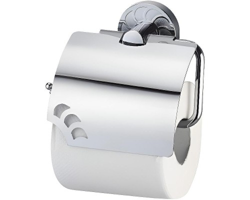 Держатель туалетной бумаги WasserKRAFT Isen K-4025 с крышкой цвет Хром