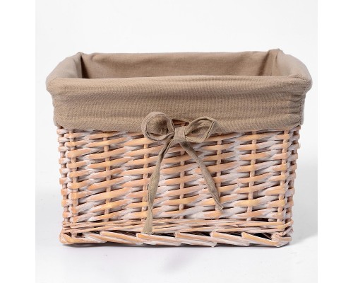 Корзина для аксессуаров WasserKRAFT Kammel WB-180-L цвет Темно-кремовый