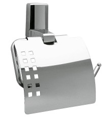 Держатель туалетной бумаги WasserKRAFT Leine K-5025 с крышкой цвет Хром