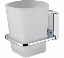 Стакан для зубных щеток WasserKRAFT Leine K-5028 цвет Хром