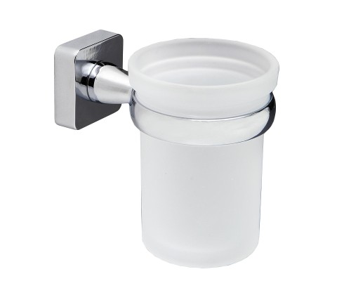 Стакан для зубных щеток WasserKRAFT Lippe K-6528 цвет Хром