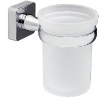Стакан для зубных щеток WasserKRAFT Lippe K-6528 цвет Хром