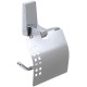 Держатель туалетной бумаги WasserKRAFT Lopau K-6025 с крышкой цвет Хром