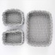 Набор корзин WasserKRAFT Mindel WB-850 Set цвет Серый
