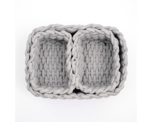 Набор корзин WasserKRAFT Mindel WB-850 Set цвет Серый