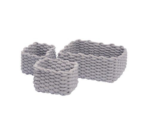 Набор корзин WasserKRAFT Mindel WB-850 Set цвет Серый