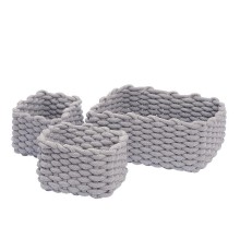 Набор корзин WasserKRAFT Mindel WB-850 Set цвет Серый