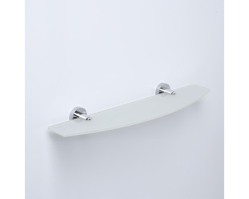 Стеклянная полка WasserKRAFT Mosel K-46624 цвет Хром