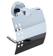 Держатель туалетной бумаги WasserKRAFT Mosel K-46625 с крышкой цвет Хром