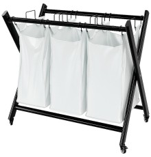 Корзина для белья WasserKRAFT Naab WB-860-L цвет Белый