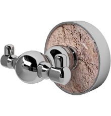 Двойной крючок WasserKRAFT Nau K-7723D цвет Хром