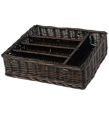 Корзина для аксессуаров WasserKRAFT Neime WB-190-L цвет Темно-коричневый