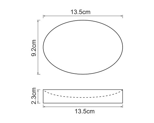 Мыльница WasserKRAFT Neime K-1929 цвет Черный Белый