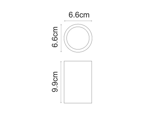 Стакан для зубных щеток WasserKRAFT Never K-1828 цвет Черный