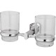 Стакан для зубных щеток WasserKRAFT Oder K-3028D двойной цвет Хром