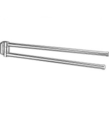 Полотенцедержатель WasserKRAFT Oder K-3031 поворотный цвет Хром