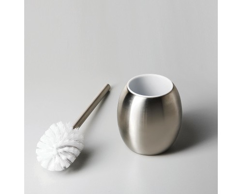 Ершик для унитаза WasserKRAFT Ruwer K-6727 цвет Нержавеющая сталь